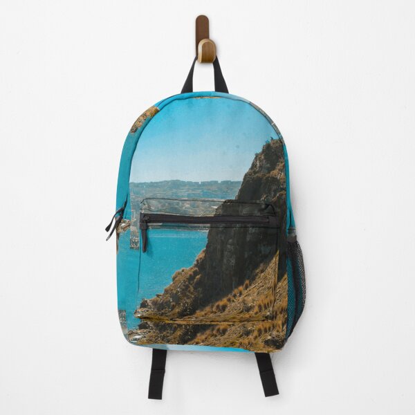 Item preview, Calm mountain views from the blue ocean  designed and sold by anisbbmbrush.