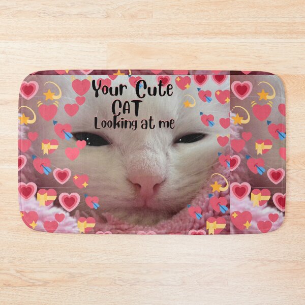 Item preview, Your Cute Cat Looking At Me-funny cute cat saying designed and sold by CareChoice.