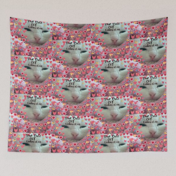 Item preview, Your Cute Cat Looking At Me-funny cute cat saying designed and sold by CareChoice.