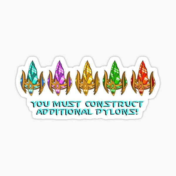Pylons Sticker