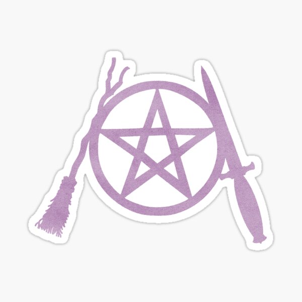 Item preview, Violet Pent, Besom & Blade designed and sold by Queer AF Warlock.