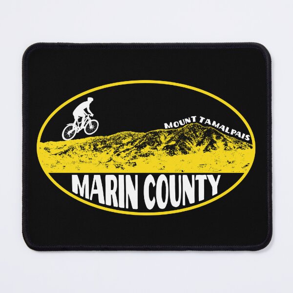 Item preview, Mountain Biking on Mount Tamalpais Marin County designed and sold by fairviewdesign.