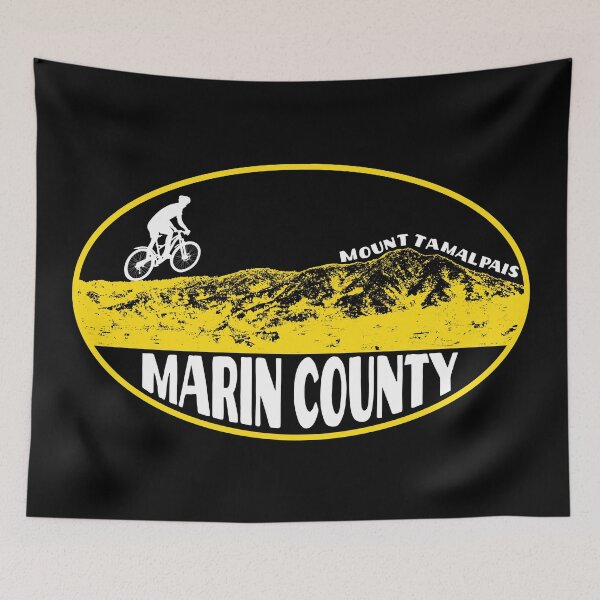 Item preview, Mountain Biking on Mount Tamalpais Marin County designed and sold by fairviewdesign.