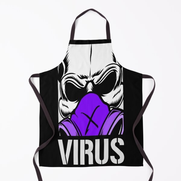 Item preview, Virus Skull with Gas Mask designed and sold by RoninUnknown.