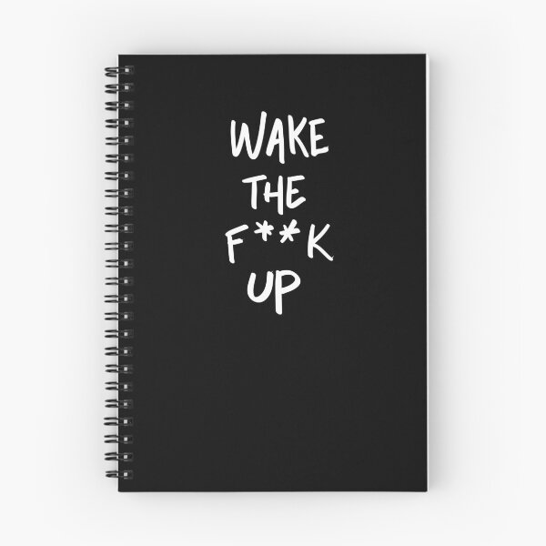 Item preview, wake the fuck up designed and sold by InmyOwnwords.
