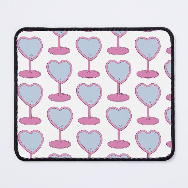 Item preview, Heart vanity mirror designed and sold by PeachCatDesigns.