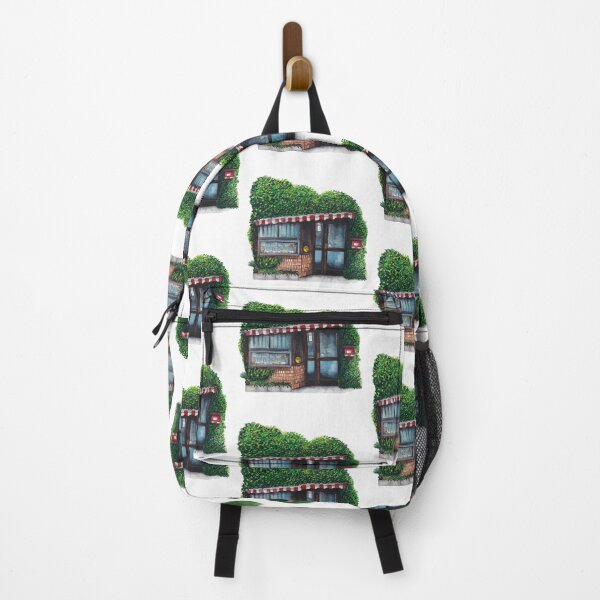 Item preview, Watercolor - Japanese kisaten teahouse designed and sold by Karolien Kenis.
