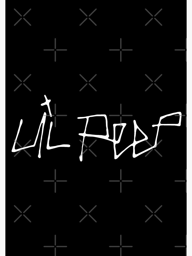 Lil Peep Merch Lil Peep Logo Spiral Notebook By Elbasoft Redbubble