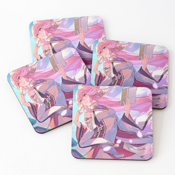 Item preview, Yae Miko - Genshin impact designed and sold by Omagatoki.
