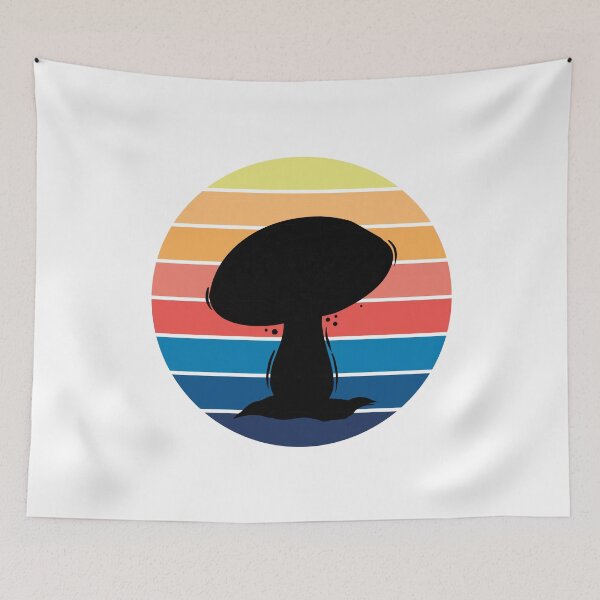 Item preview,  vintage merry black mushroom ! - by asdev designed and sold by asdev.