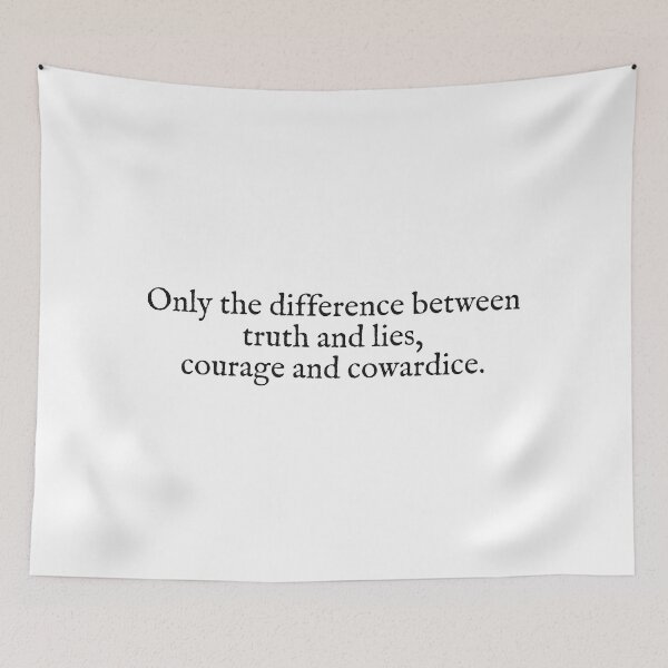Item preview, the difference between truth and lies designed and sold by beunstoppable.