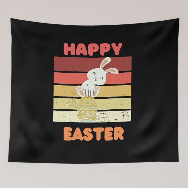 Item preview,  Happy Easter Bunny Retro Rabbit Kids ,  designed and sold by Every Pet  Shirts.