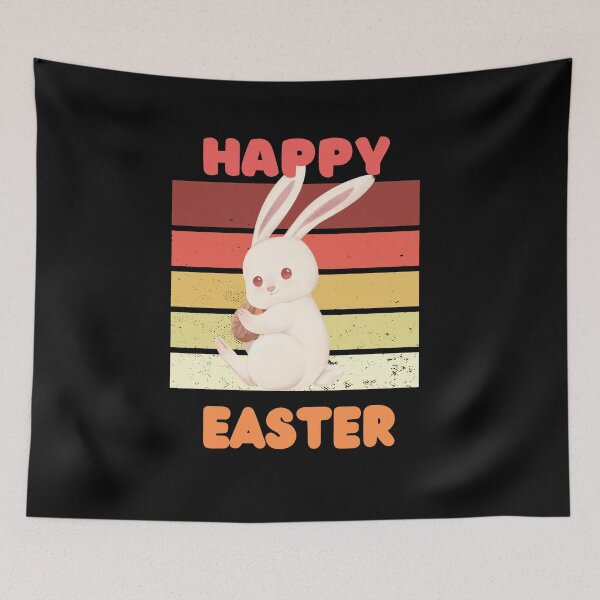 Item preview, Happy Easter Bunny Retro Rabbit Kids ,  designed and sold by Every Pet  Shirts.