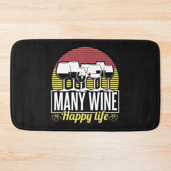 Item preview, Many Wine Happy Life designed and sold by ClamenTaon.