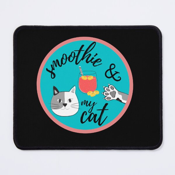 Item preview, Powered By Smoothie And My Cat designed and sold by BronikowskiART.
