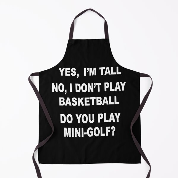 Item preview, Yes I'm Tall No I Don't Play Basketball Do You Play Mini-Golf Essential T-Shirt designed and sold by samirdari7.