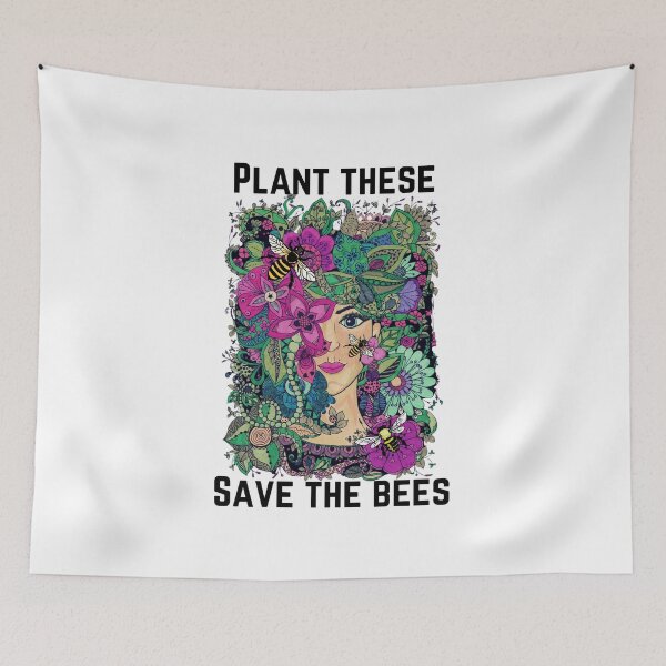 Item preview, Plant these save the bees  designed and sold by Tanuja  Sharma.