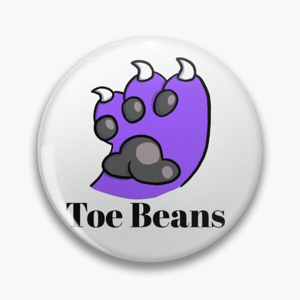 Item preview, Purple Paw Black ToeBeans With Text designed and sold by DolmanceWorks.
