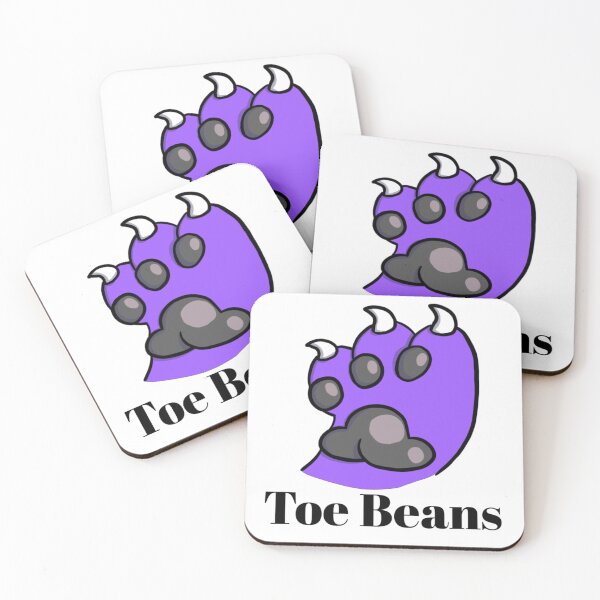 Item preview, Purple Paw Black ToeBeans With Text designed and sold by DolmanceWorks.