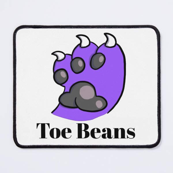 Item preview, Purple Paw Black ToeBeans With Text designed and sold by DolmanceWorks.
