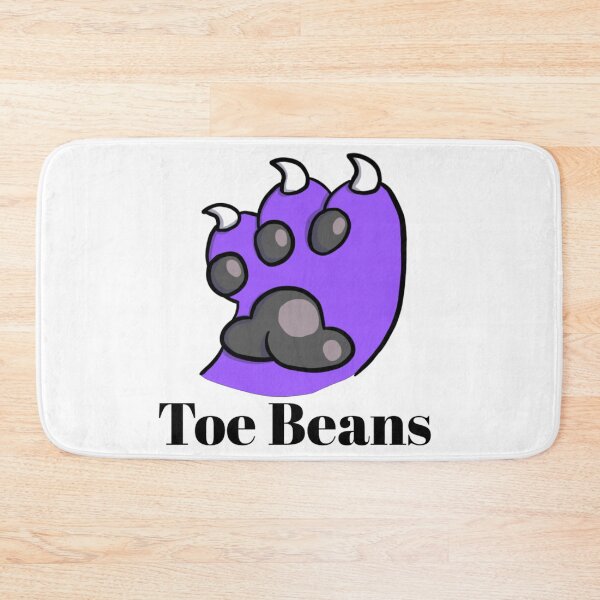 Item preview, Purple Paw Black ToeBeans With Text designed and sold by DolmanceWorks.