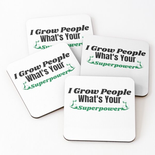 Item preview, I Grow People What's Your Superpower designed and sold by khadijat297.