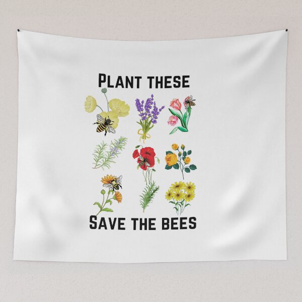Item preview, Plant these save the bees  designed and sold by Tanuja  Sharma.