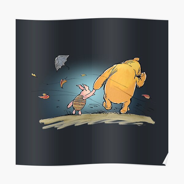 Classic Winnie the Pooh - Pooh and Piglet Poster