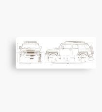 Fj Cruiser Canvas Print