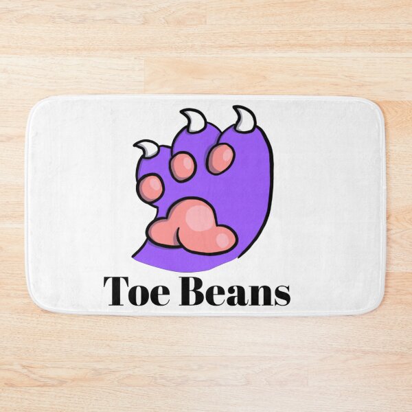 Item preview, Purple Paw Pink ToeBeans With Text designed and sold by DolmanceWorks.