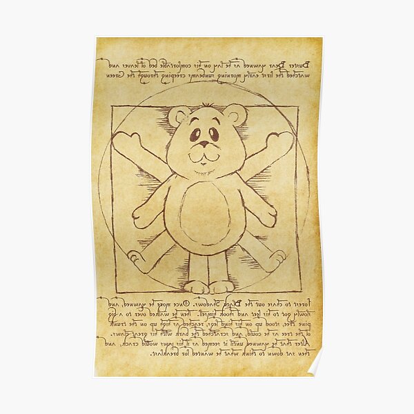Vitruvian Wall Art | Redbubble