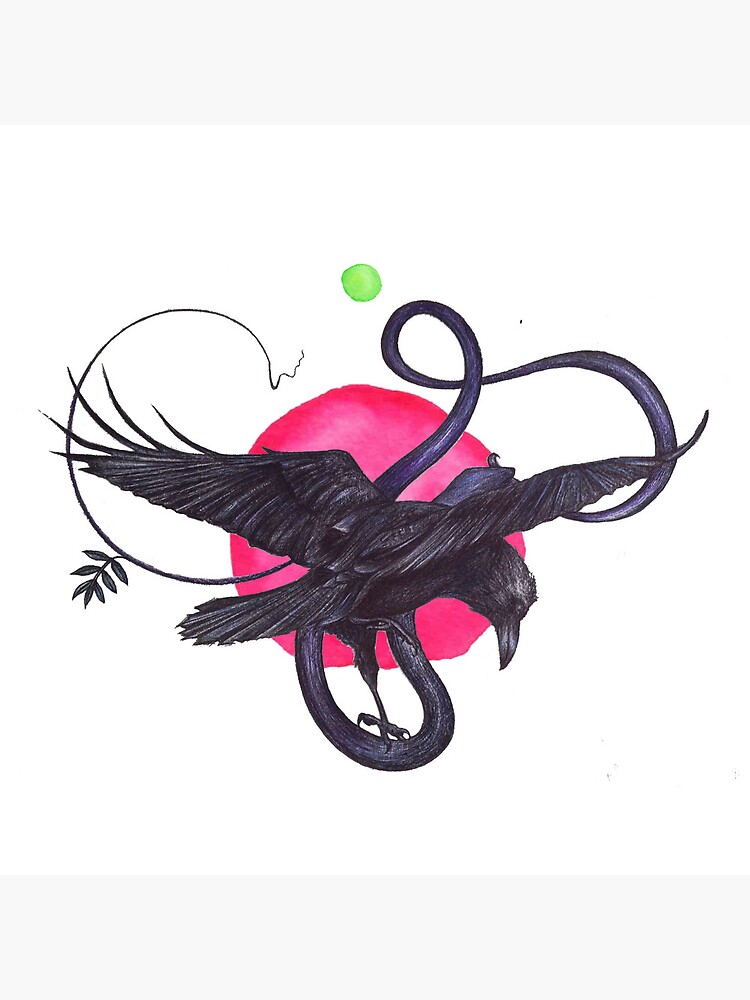 « Le Corbeau » par Jeanne-s-Snake