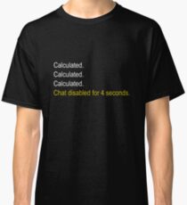 Rocket League Video Game Inspired Funny Quick Chat Classic T-Shirt