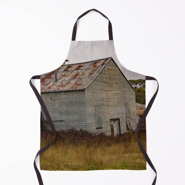 Item preview, Side of abandoned run down tin shed rusting and decaying in a field designed and sold by James-Cole.