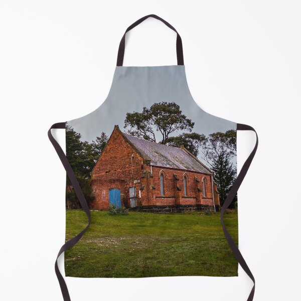 Item preview, Abandoned heritage listed methodist church on a gloomy day at Nerrina Ballarat wide shot designed and sold by James-Cole.