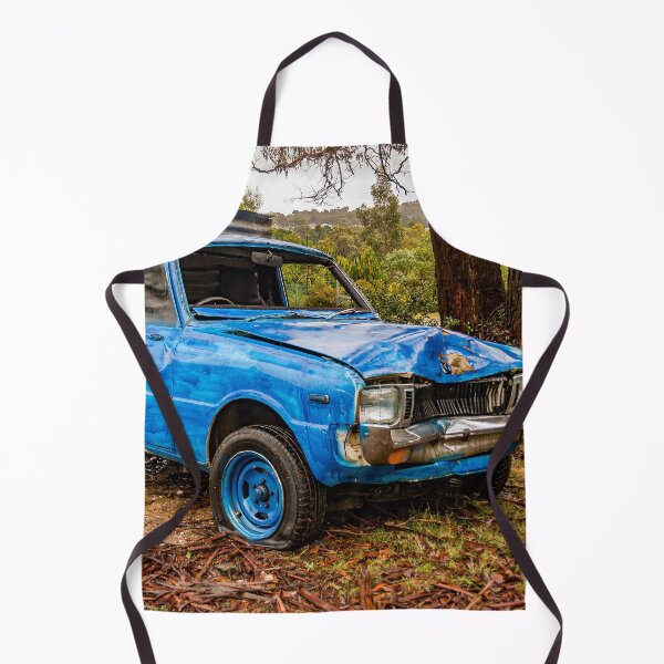 Item preview, Abandoned blue vintage utility truck decaying with time designed and sold by James-Cole.