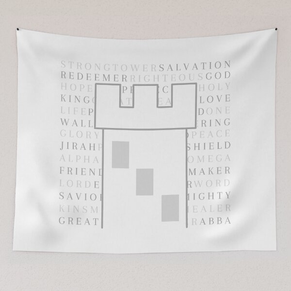 Item preview, Strong Tower | Names of God designed and sold by WordsToArt.