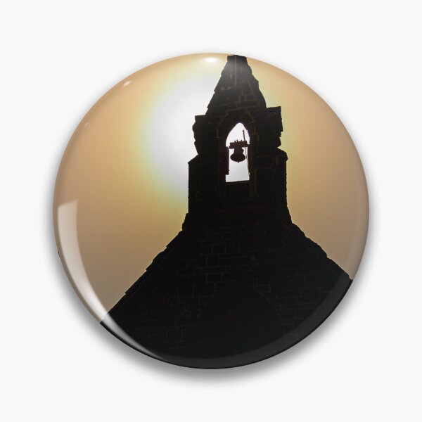 Item preview, Silhouette of old church in Bulla Victoria with sun setting behind the bell tower designed and sold by James-Cole.