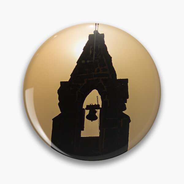 Item preview, Silhouette of old church bell tower at sunset in Bulla Victoria designed and sold by James-Cole.