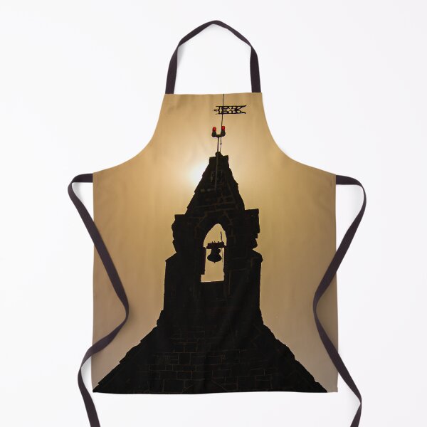 Item preview, Silhouette of old church bell tower at sunset in Bulla Victoria designed and sold by James-Cole.