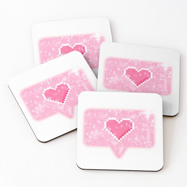 Item preview, Cute Pink Heart Like Button Icon Love Social Media Girl designed and sold by Jolly-Yosei.