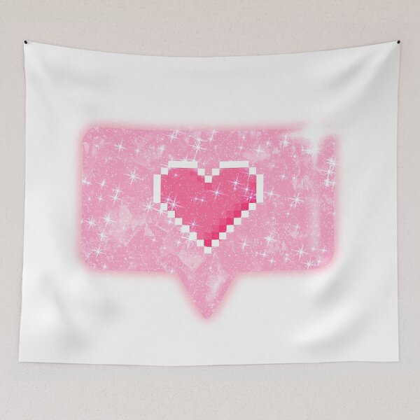 Item preview, Cute Pink Heart Like Button Icon Love Social Media Girl designed and sold by Jolly-Yosei.
