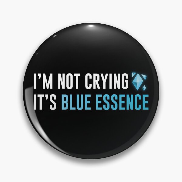 Item preview, I'm Not Crying It's Blue Essence (White/Black BG) designed and sold by FilipeFerreira.