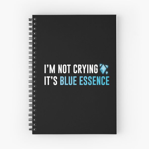 Item preview, I'm Not Crying It's Blue Essence (White/Black BG) designed and sold by FilipeFerreira.