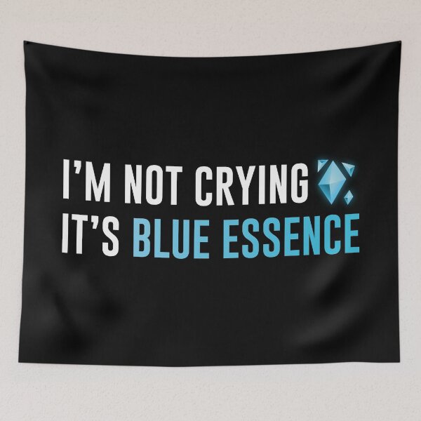 Item preview, I'm Not Crying It's Blue Essence (White/Black BG) designed and sold by FilipeFerreira.