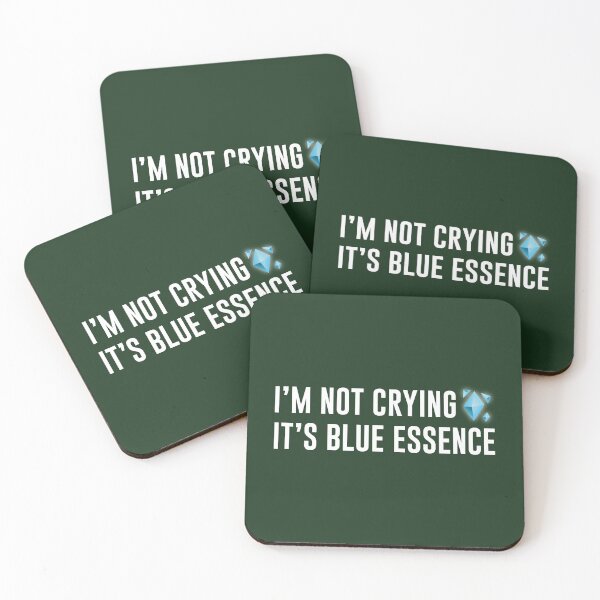 Item preview, I'm Not Crying It's Blue Essence (Dark Green BG) designed and sold by FilipeFerreira.