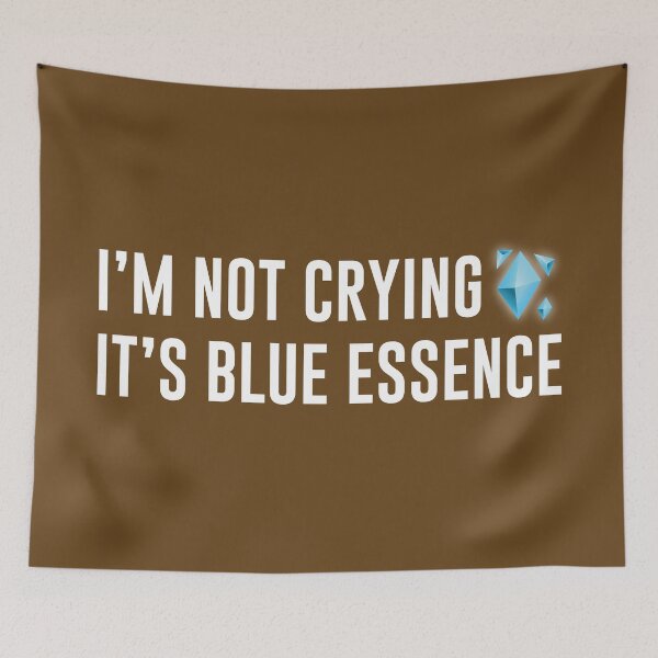 Item preview, I'm Not Crying It's Blue Essence (Brown BG) designed and sold by FilipeFerreira.