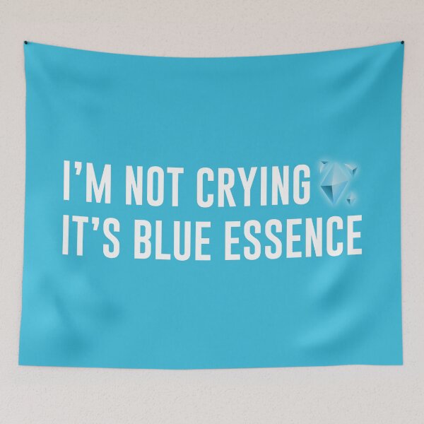Item preview, I'm Not Crying It's Blue Essence (Blue BG) designed and sold by FilipeFerreira.