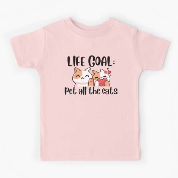 Vista previa del artículo con la obra «Kitty Cat Lovers Life Goal Pet Todos los gatos», diseñado y vendido por GrynszpanDezign.