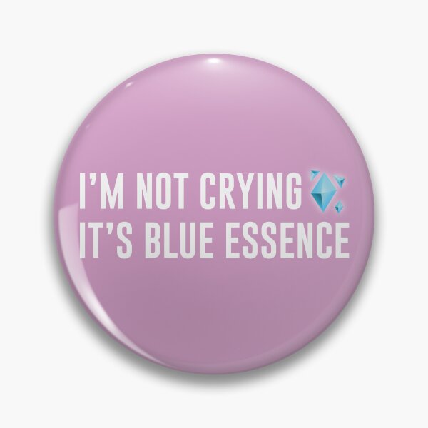Item preview, I'm Not Crying It's Blue Essence (Pink BG) designed and sold by FilipeFerreira.